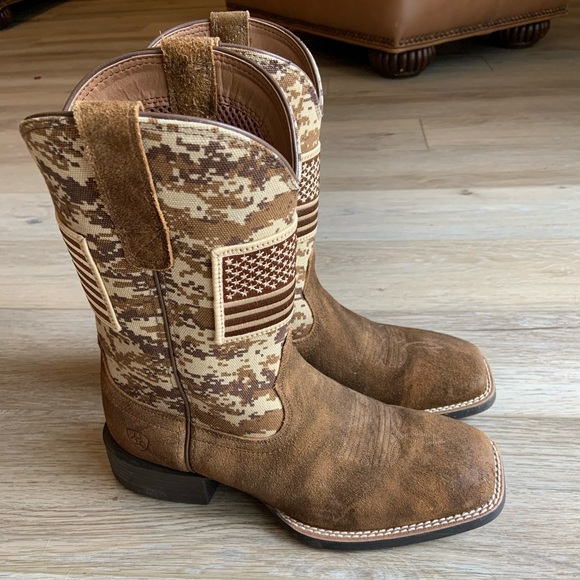 Mens Ariat Sport Patriot Western Boot 